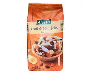 Мікс горіхів і сухофруктів Exotic Alesto Fruit & Nut Mix, 200 г, Німеччина, сушений, мікс