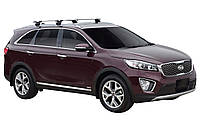 Багажник поперечины крыши алюминиевые киа Соренто 3, KIA Sorento 2015-20 UM, c5211ade01al