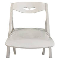 Розкладний стілець Марсала в білому кольорі, фото 3