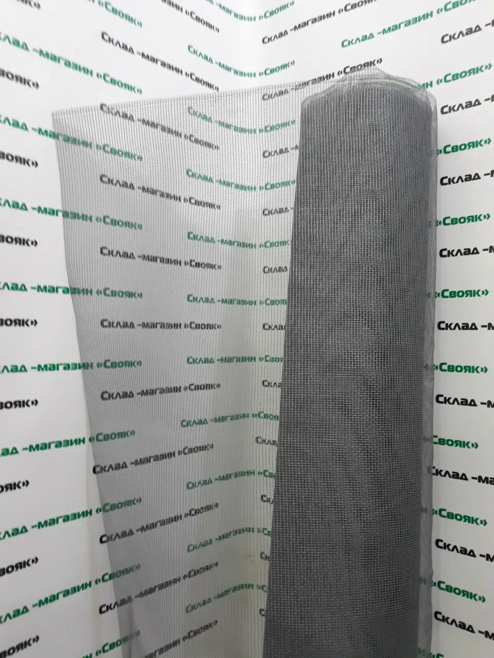 Москітна сітка в рулоні "Євро Стандарт" Комірка 1.6 х 1.8 мм. 30 м