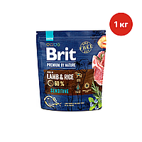 Brit Premium Sensitive Lamb 1 кг Сухой корм для собак с чувствительным пищеварением со вкусом ягненка