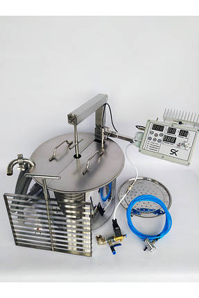 Автоматична сироварка-пастеризатор SK-21В (вставка в перегінний куб 32 л), фото 2