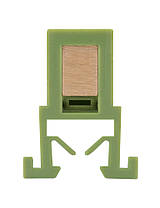 Шина нульова E.NEXT 7 отворів, ізольована зелена для DIN-рейки, фото 5