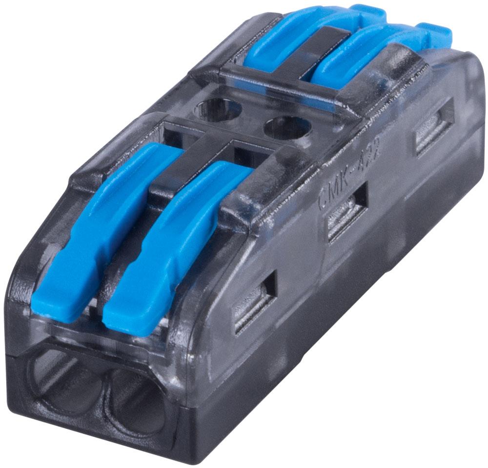 Клемна колодка E.NEXT з натискним важелем, 5 шт.