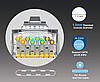 Конектор RJ45 5e, 6 cat прохідний Zoerax,червоний, фото 5