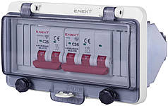 Прозоре вікно e.climat.window.pro.8 на 8 модулів, IP67, для клімат-контролю