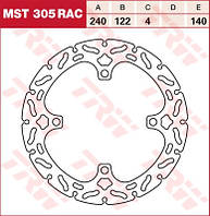 Гальмівний диск TRW / Lucas MST305RAC