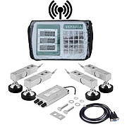 Для платформних ваг комплект (4 шт. тензодатчики 500 кг + коробка + кабель 3 м + Djen Fa A9-Україна Wi-Fi)