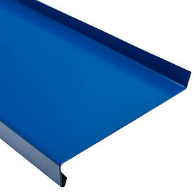 Віконний відлив синій Premium 0,45 мм