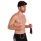 Скакалка швидкісна з підшипниками та сталевим тросом та обтяжувачами CIMA CM-J600 3м кольори в асортименті, фото 5