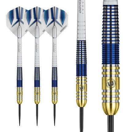 Набір чемпіонських дротиків дартс Steve Beaton Winmau Англія 24 грами, фото 1