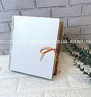 Коробка фанерна Книжка (21*20*5 см) біла
