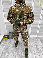 Тактический демисезонный костюм False SoftShell Pixel. Весенний военный, армейский костюм пиксель (арт. 14282)