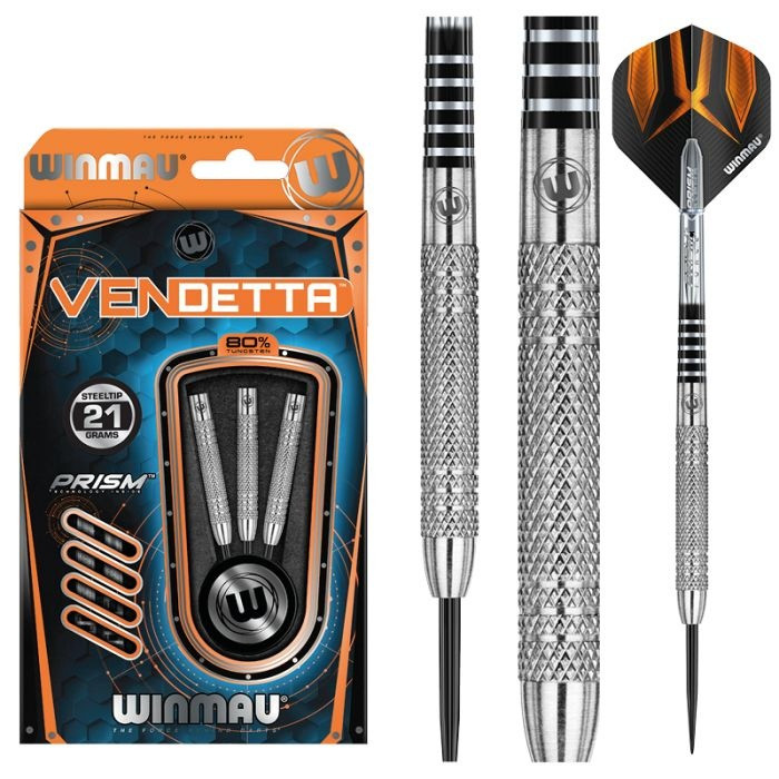 Дротики дартс із вольфраму Vendetta Англія Winmau 21 грама