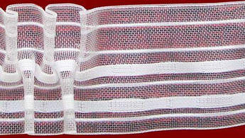 Тасьма прозора для тюлі та штор, гуртом і в роздріб