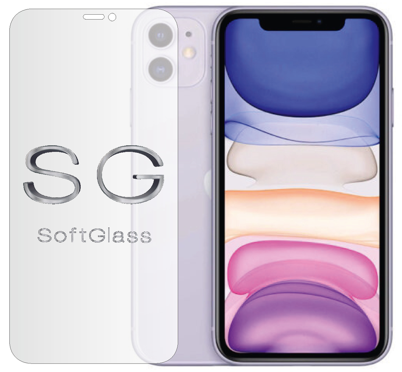 М'яке скло для Apple iPhone 11 Pro на екран поліуретанове SoftGlass