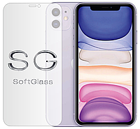Мягкое стекло Apple iPhone 11 Pro на Экран полиуретановое SoftGlass