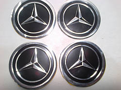 Наклейка на ковпачок диска Mercedes 60 мм