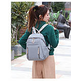 Рюкзак дівчина Нейлонова тканина Модний новий фасон Міський рюкзак стильний тільки опт, фото 3