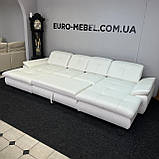 Шкіряний диван п-подібної форми, фото 3