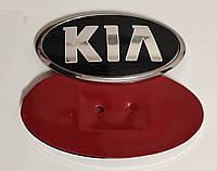 Эмблема значек для авто Kia 150х75 на капот, багажник, решетку