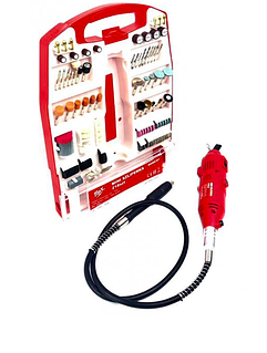 Гравер Шліфмашина пряма MAX MXMS 301, Гнучкий Вал, 330 Вт, 10000-33000 об./хв, 218 шт.