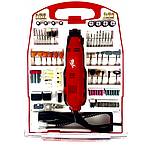 Гравер Шліфмашина пряма MAX MXMS 301, Гнучкий Вал, 330 Вт, 10000-33000 об./хв, 218 шт., фото 5