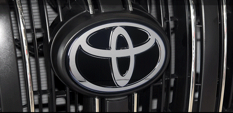 Эмблема передняя 3D для Toyota RAV4 2008- / PRADO 120 / Highlander