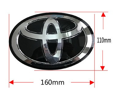 Эмблема передняя 3D для Toyota RAV4 2008- / PRADO 120 / Highlander