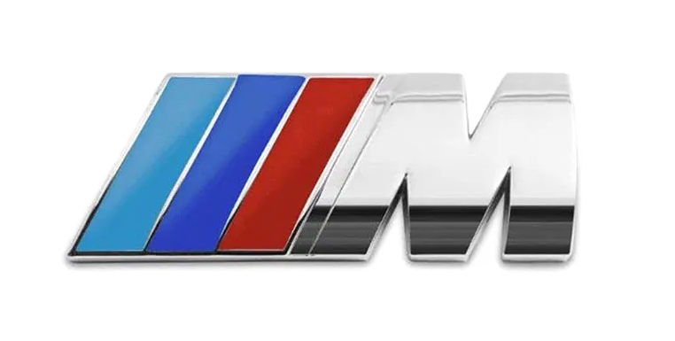 Эмблема надпись задняя M на багажник для автомобилей BMW M - 55х20 - фото 3 - id-p1818063983