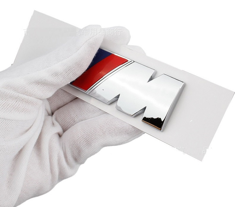 Эмблема надпись задняя M на багажник для автомобилей BMW M - 55х20 - фото 4 - id-p1818063983