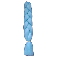 Канекалон Однотонный, 60 см, Цвет: Светло Голубой