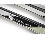Вітровики Kia Ceed/Hyundai I30 2007-2011 хромованні, фото 5