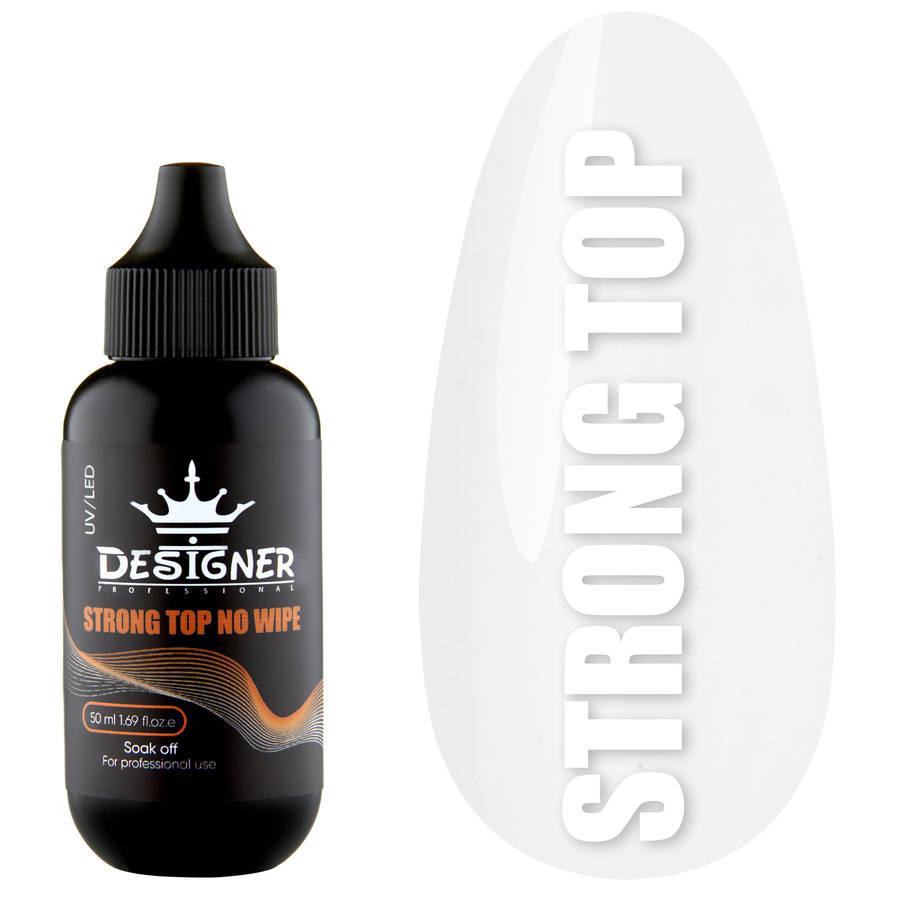 Топ для гель-лаку Designer Top Strong no Wipe 50 мл