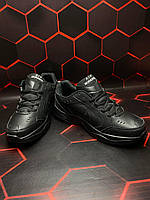 Мужские кроссовки Nike Air Monarch Full Black Найк монархи черные