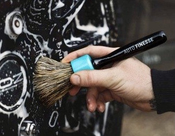 Комплект 2шт премиальных щеток для детейлинга Auto Finesse Hog Brush - фото 5 - id-p1818093370