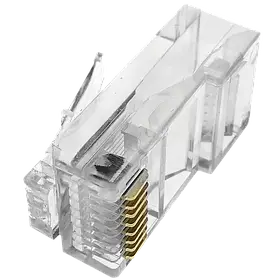 RJ45 кат. 5e Конектор з'єднувальний неекранований (упаковка 100 шт)