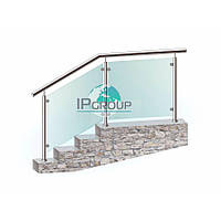 Перила для сходів з нержавіючої сталі