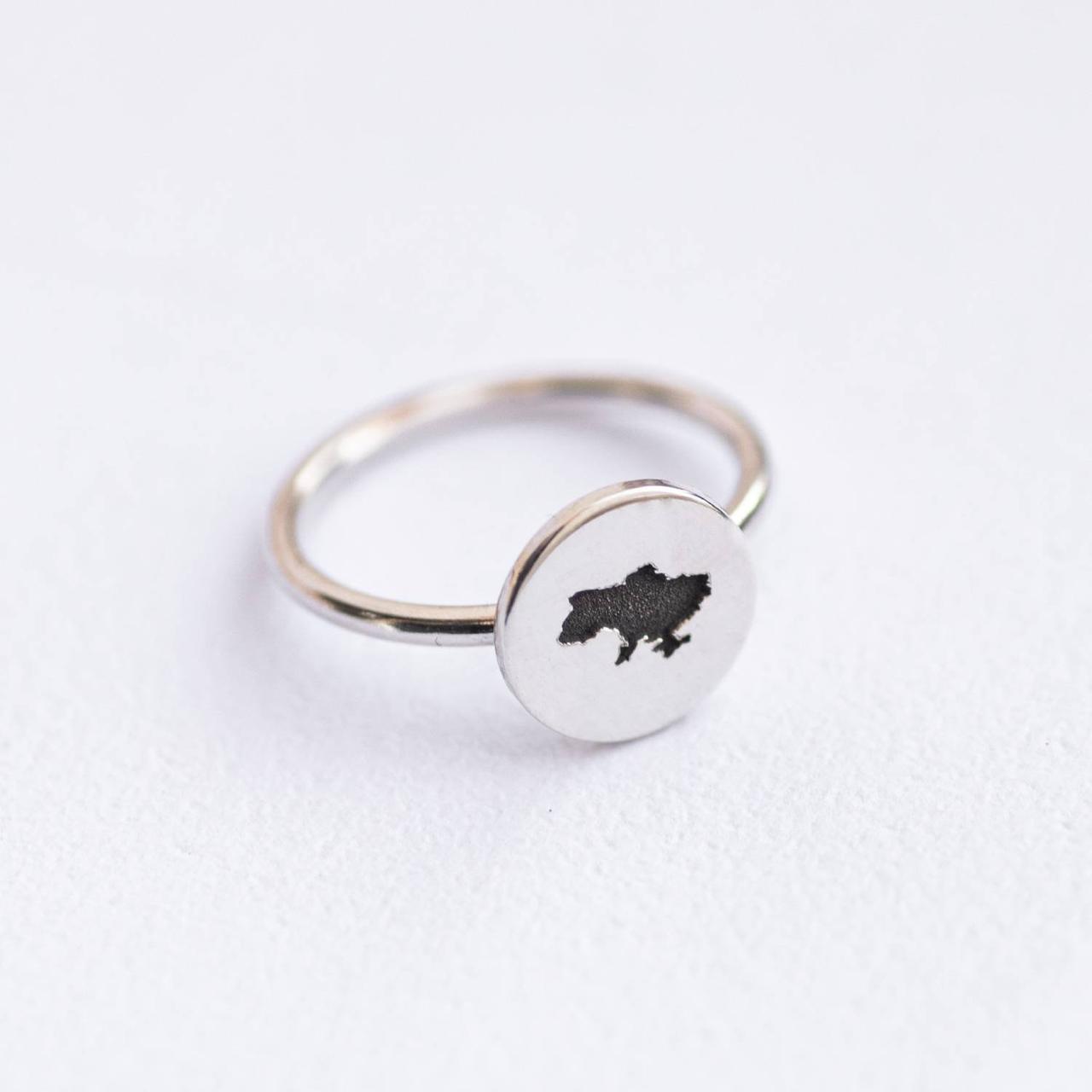 Срібне кільце "Моя Україна" 112647у Zipexpert ZIPEXPERT LOVE-SHOPE