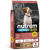 Сухой корм для щенков Nutram S2 Balanced Wellness Puppy с курицей и цельными яйцами 11,4 кг