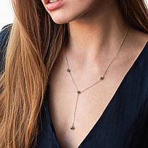 Срібна кольє — краватка "Каріки" 181122 Zipexpert ZIPEXPERT  LOVE-SHOPE