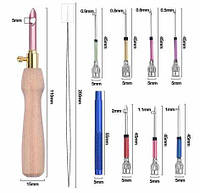Игла для ковровой вышивки с набором игл