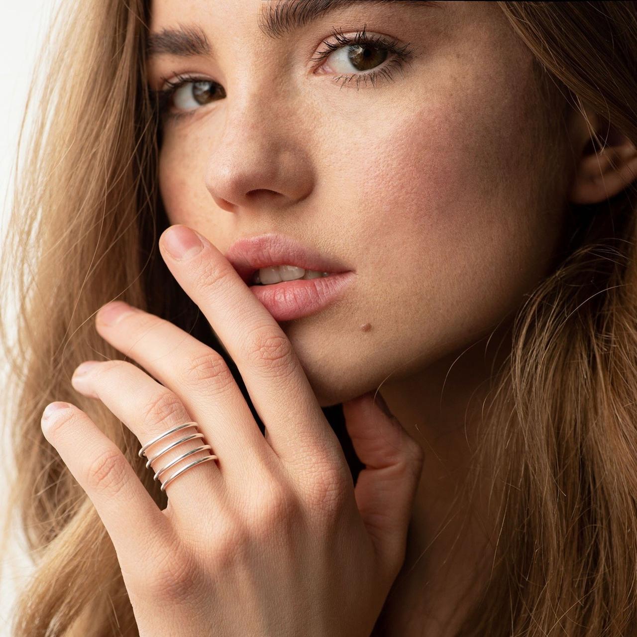 Срібне кільце "Лінія" 112294 Zipexpert ZIPEXPERT  LOVE-SHOPE