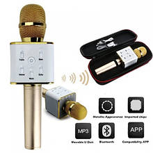 Bluetooth-мікрофон для караоке Q7 Блютуз мікро + ЧЕХОЛ