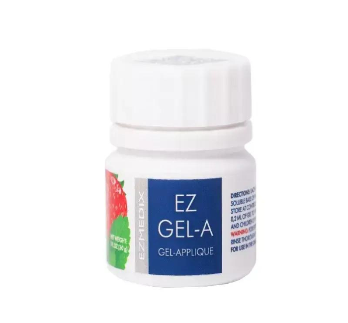 Аплікаційний гель EZ GEL-A, Смак полуниці, 30 мл, фото 1
