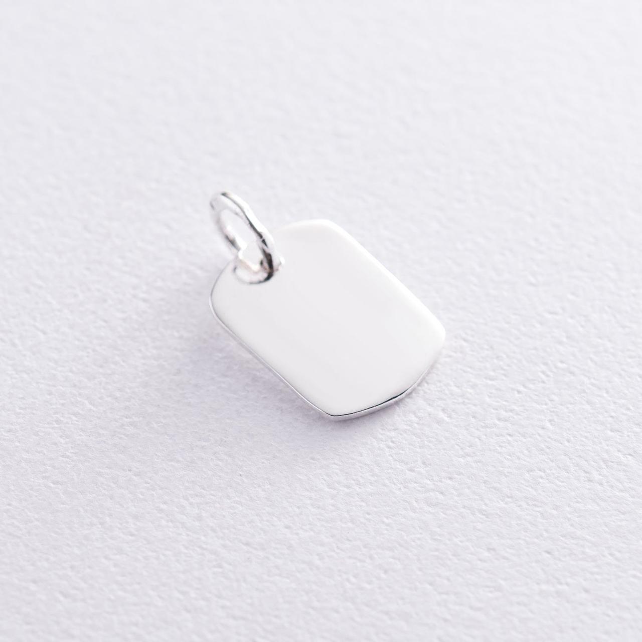 Кулон з срібла для гравіювання, код 133039. Zipexpert ZIPEXPERT LOVE-SHOPE