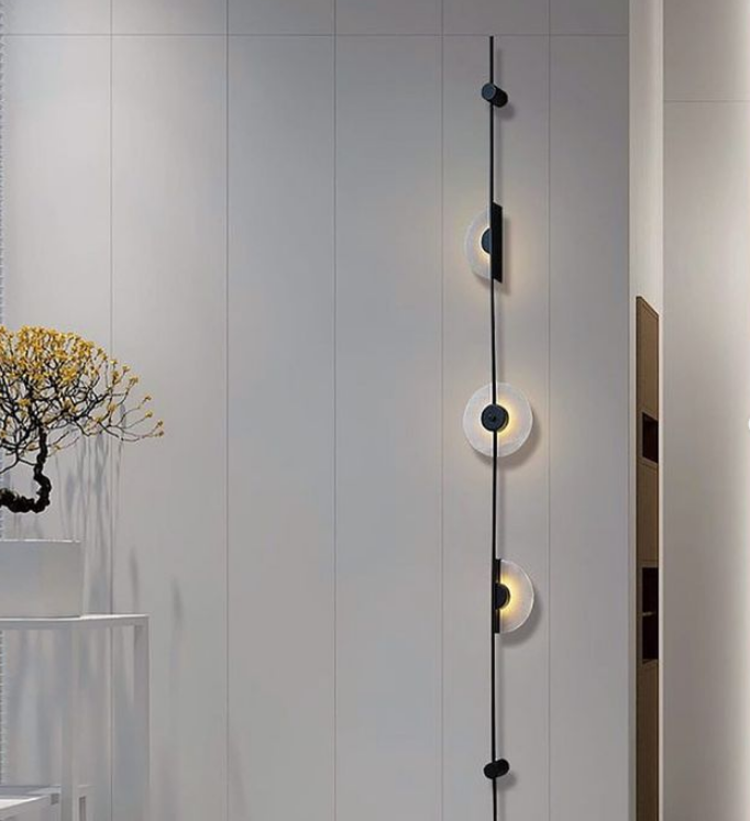 Видовжений мінімалістичний світильник на стіну Alabaster Sconce, фото 1