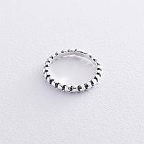 Срібне кільце з чорнуванням 112123 Zipexpert ZIPEXPERT  LOVE-SHOPE