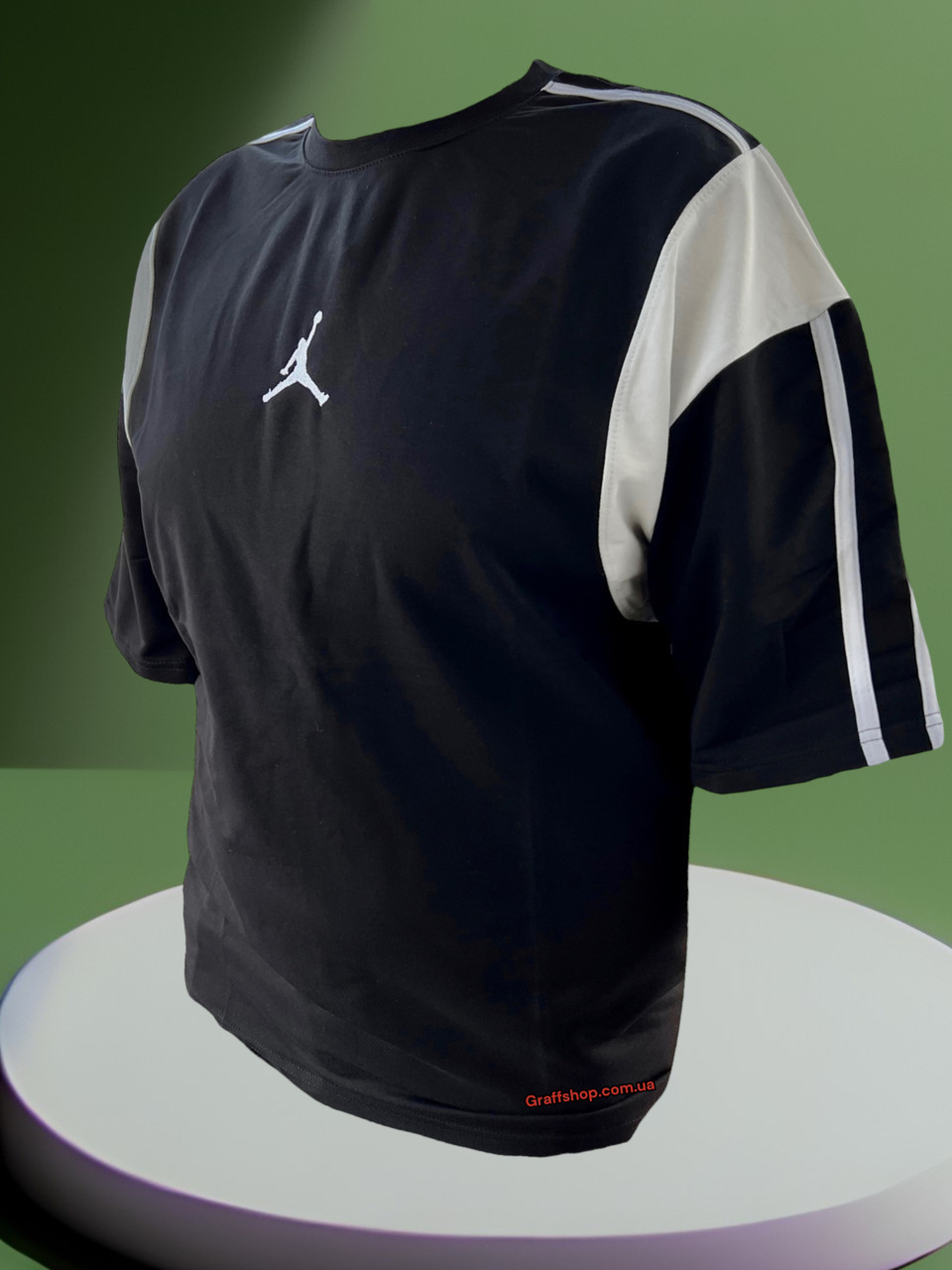 Чоловіча футболка з довгим рукавом Чорна, фото 1