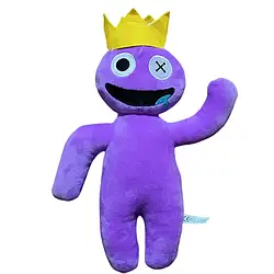 М'яка іграшка Райдужний друг фіолетовий із усмішкою Роблокс Rainbow Friends Roblox